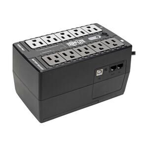 Tripp Lite 550VA UPS Battery Backup & Surge for WFH Office Gaming, INTERNET550U